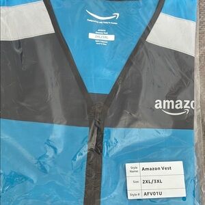 Amazon Blue and Gray Vest 2XL/3XL